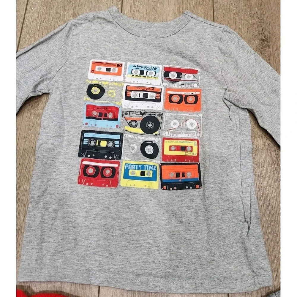 3 Kids Graphic Tees Shirts Sega Sonic Bazinga Big Bang Gap Tapes Size Small‎ (7)
